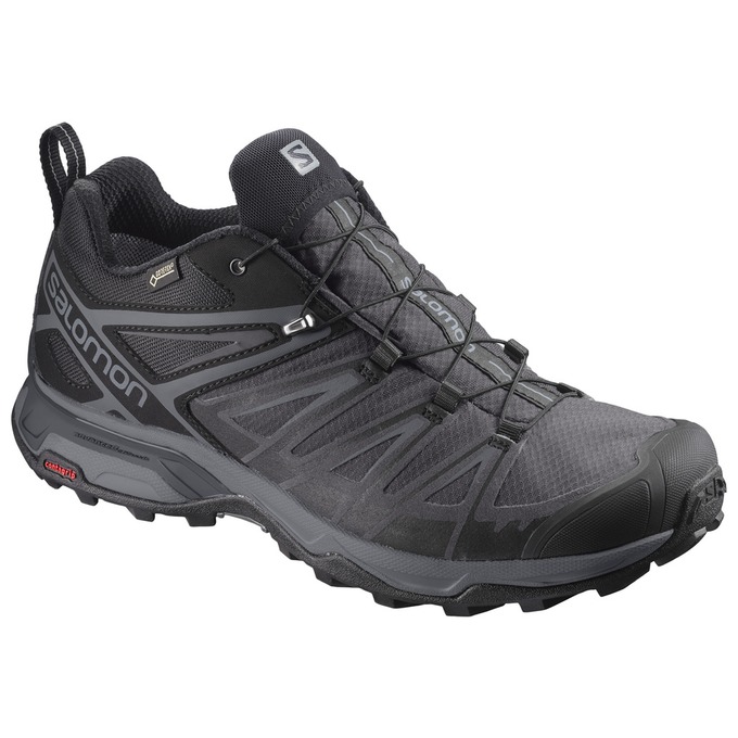 Chaussures De Randonnée Salomon Homme Noir - Salomon X ULTRA 3 GTX® - France (2038-WOAIF)